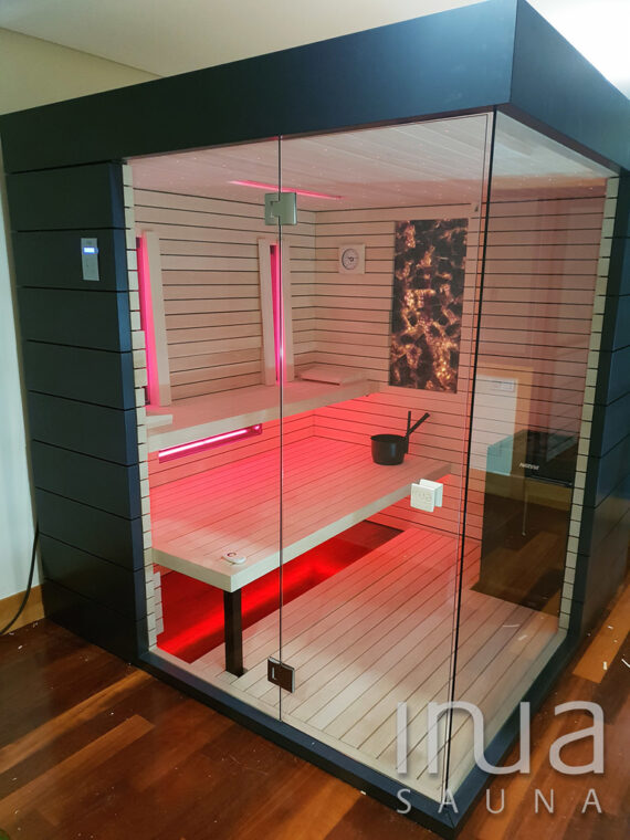 INUA_kombi_sauna_infrarød_og_finsk_sauna_Vigo_Spanien_1